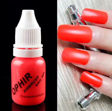 צבע לאיירבראש Airbrush אדום זרחני 11# Fluorescent Scarlet (30 מ"ל) - עבור אומברה