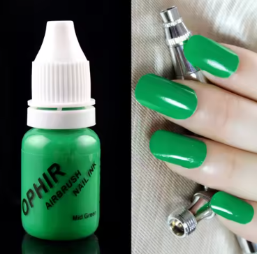 צבע לאיירבראש Airbrush ירוק עמוק ואטום 7# Mid Green (30 מ"ל) - עבור אומברה