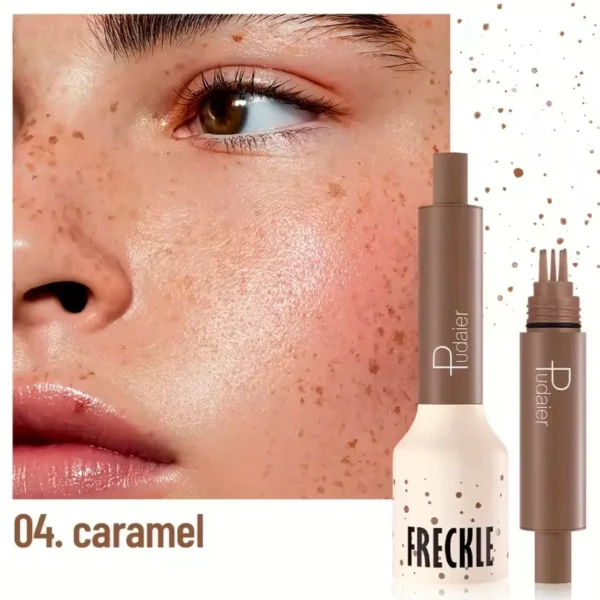 עט לציור נמשים טבעיים עמיד בזיעה – Freckle Pen לאיפור מראה שזוף ועדין בגוון כרמל