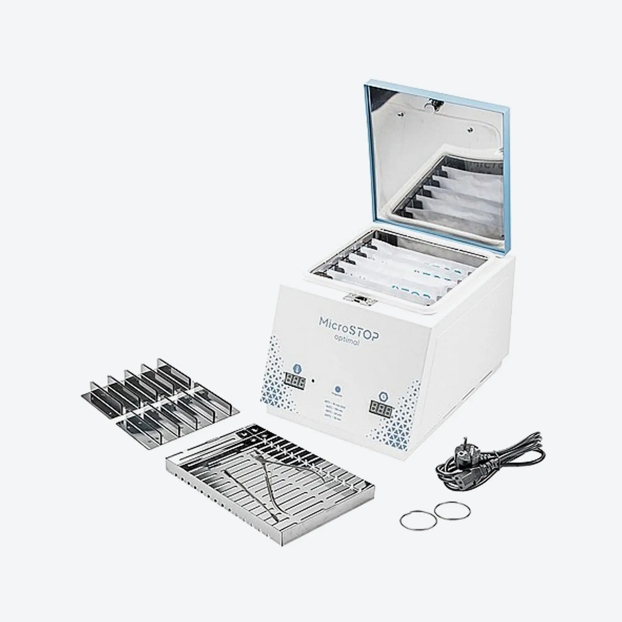 מכשיר עיקור בחום יבש מקצועי לקליניקות MicroSTOP Optimal | דיגיטלי ואוטומטי – תמונה 2