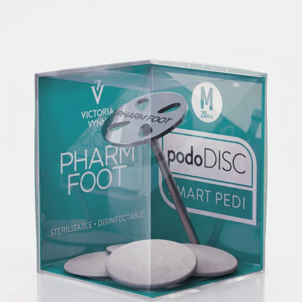ערכת פודו דיסק SMART PEDI לפדיקור רפואי + 5 פצירות | מאושר לטיפול פודולוגי