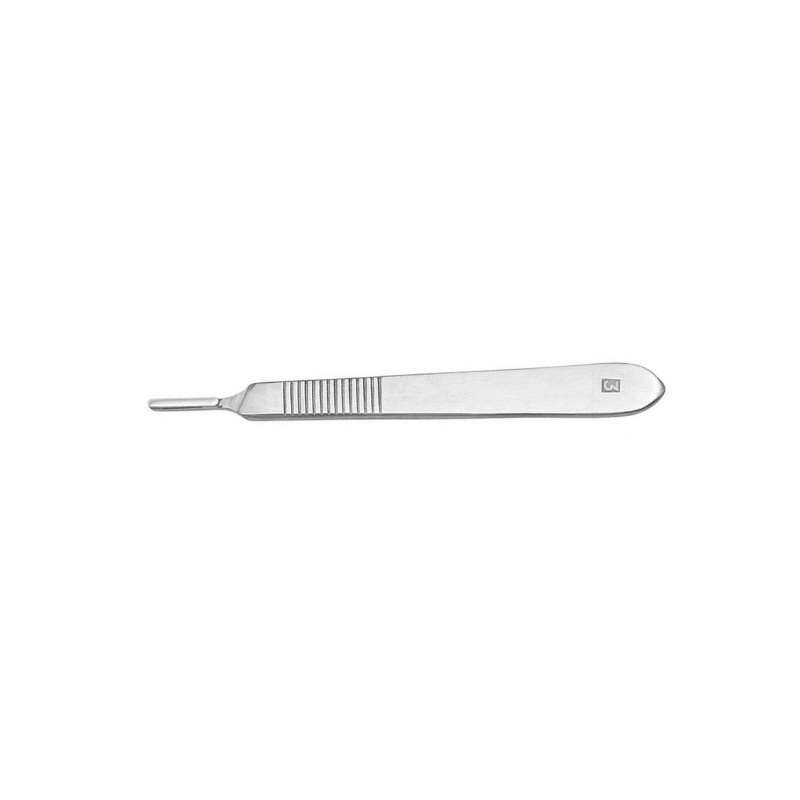 ידית מתכת לסקלפל פדיקור מקצועי מס' 3 (Metal Scalpel Handle No. 3) ללהבים כירורגיים